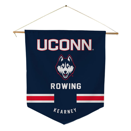UConn - NCAA Women's Rowing : Anja Kearney - Pennant - 18" x 21"-0