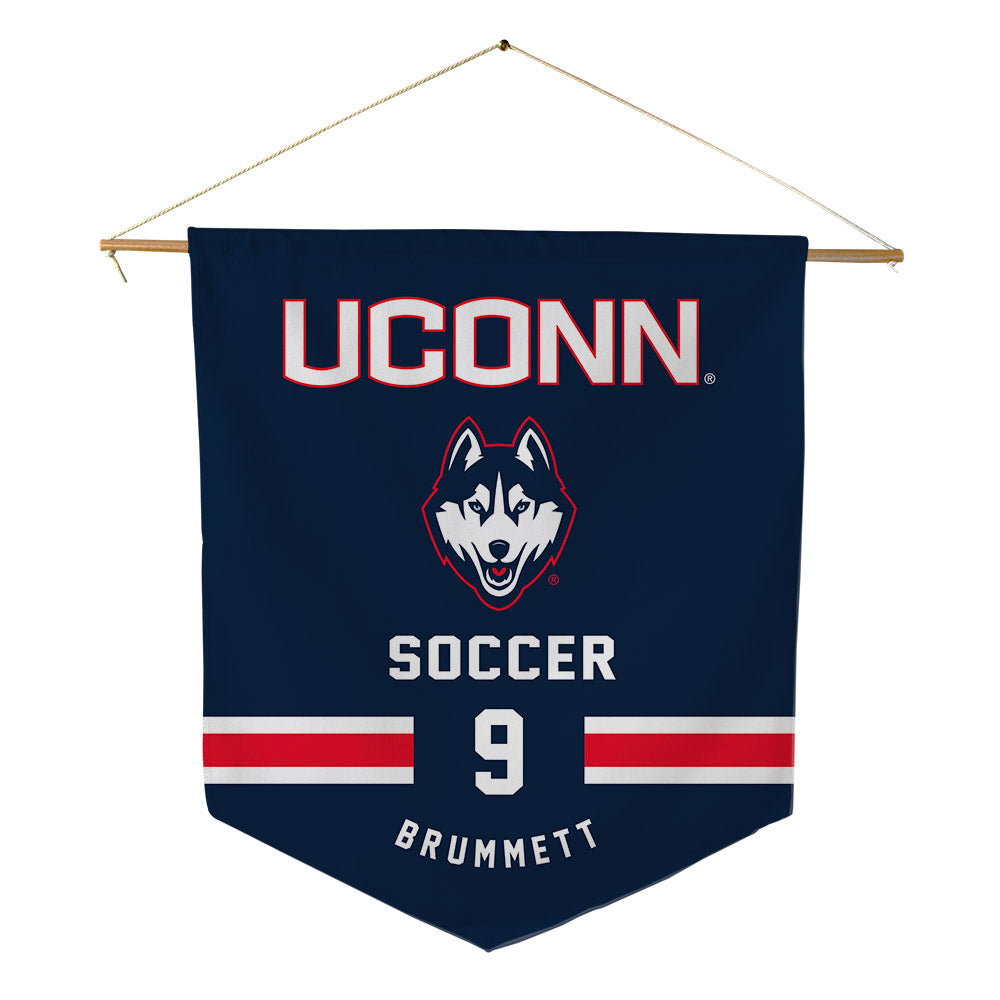 UConn - NCAA Women's Soccer : Austin Brummett - Pennant - 18" x 21"-0