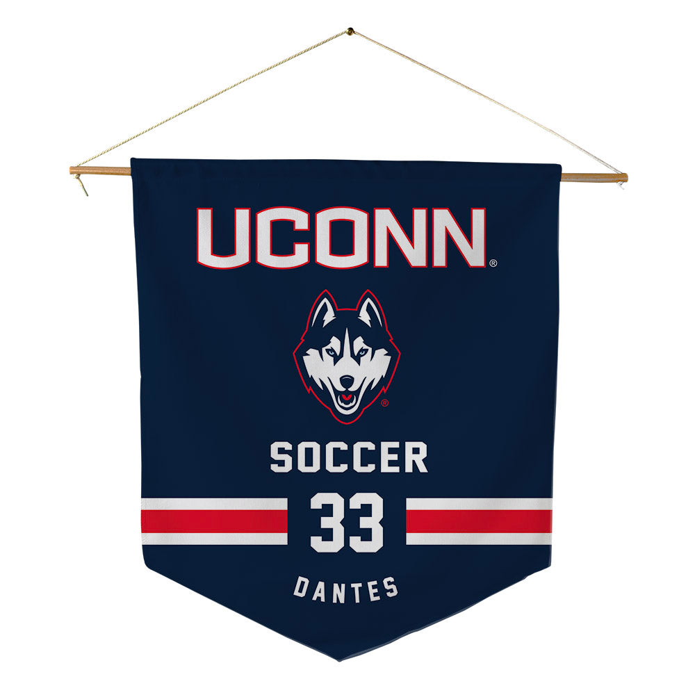 UConn - NCAA Women's Soccer : Lina Dantes - Pennant - 18" x 21"-0