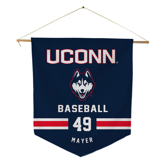 UConn - NCAA Baseball : Cameron Mayer - Pennant - 18" x 21"-0