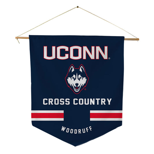 UConn - NCAA Women's Cross Country : Rachael Woodruff - Pennant - 18" x 21"-0
