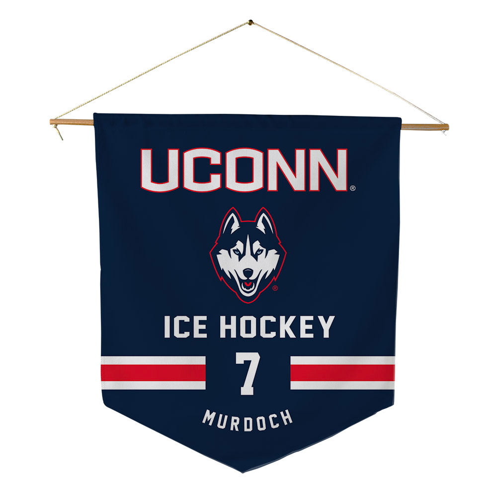 UConn - NCAA Women's Ice Hockey : Claire Murdoch - Pennant - 18" x 21"-0