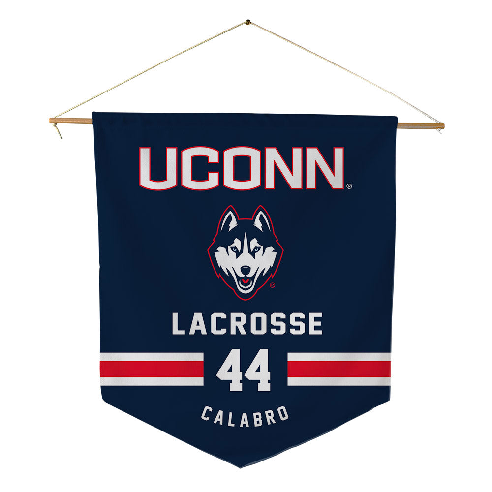 UConn - NCAA Women's Lacrosse : Camryn Calabro - Pennant - 18" x 21"-0