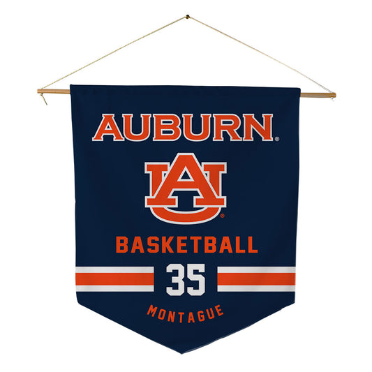Auburn - NCAA Women's Basketball : Quanirah Montague - Pennant - 18" x 21"-0