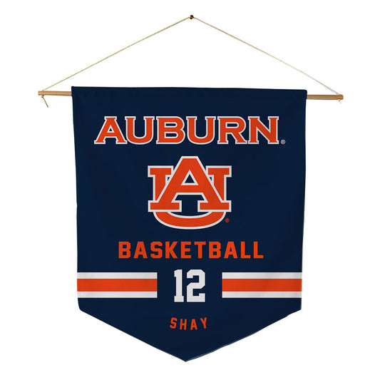 Auburn - NCAA Men's Basketball : Joah Shay - Pennant - 18" x 21"-0
