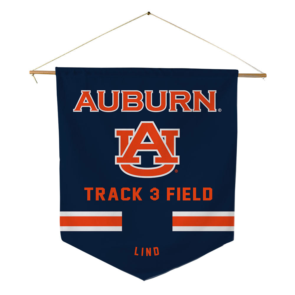 Auburn - NCAA Women's Track & Field : Alvah Lind - Pennant - 18" x 21"-0