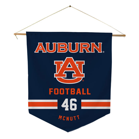 Auburn - NCAA Football : Keaton McNutt - Pennant - 18" x 21"-0