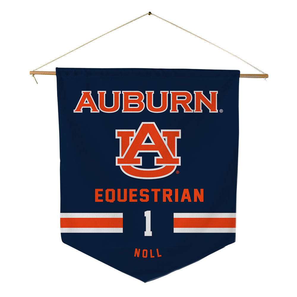Auburn - NCAA Equestrian : Elizabeth Noll - Pennant - 18" x 21"-0