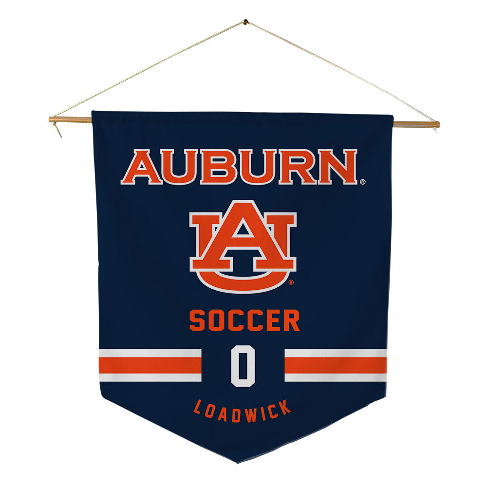 Auburn - NCAA Women's Soccer : Malia Loadwick - Pennant - 18" x 21"-0