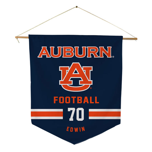 Auburn - NCAA Football : Favour Edwin - Pennant - 18" x 21"-0