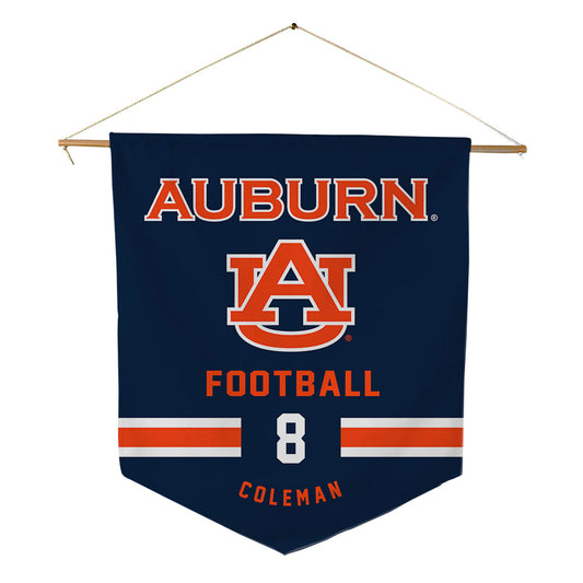Auburn - NCAA Football : Cameron Coleman - Pennant - 18" x 21"-0