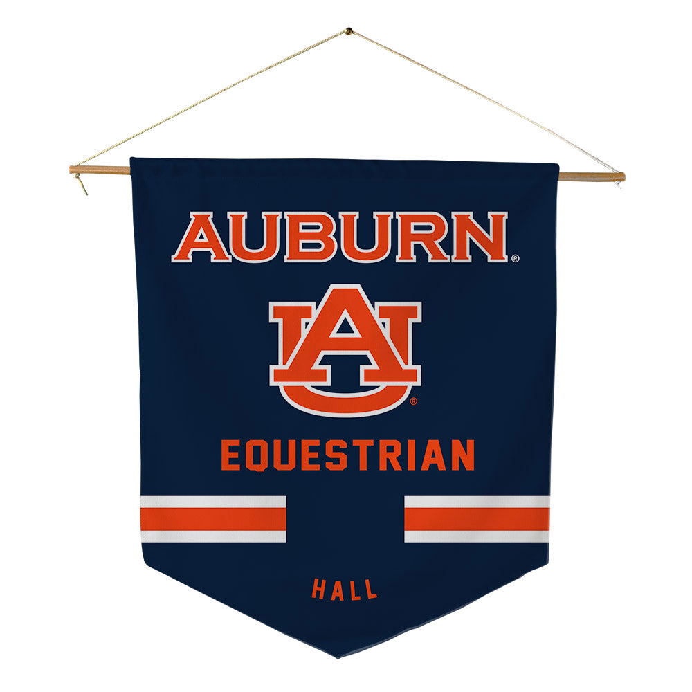 Auburn - NCAA Equestrian : Lauren Hall - Pennant - 18" x 21"-0