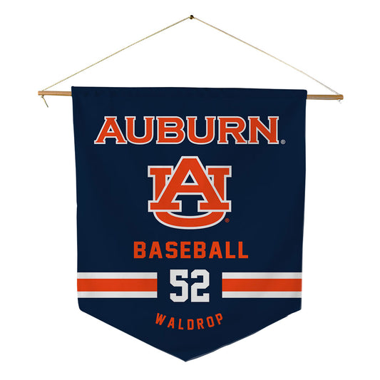 Auburn - NCAA Baseball : Tanner Waldrop - Pennant - 18" x 21"-0