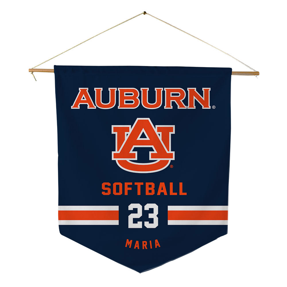 Auburn - NCAA Softball : Isabella Maria - Pennant - 18" x 21"-0