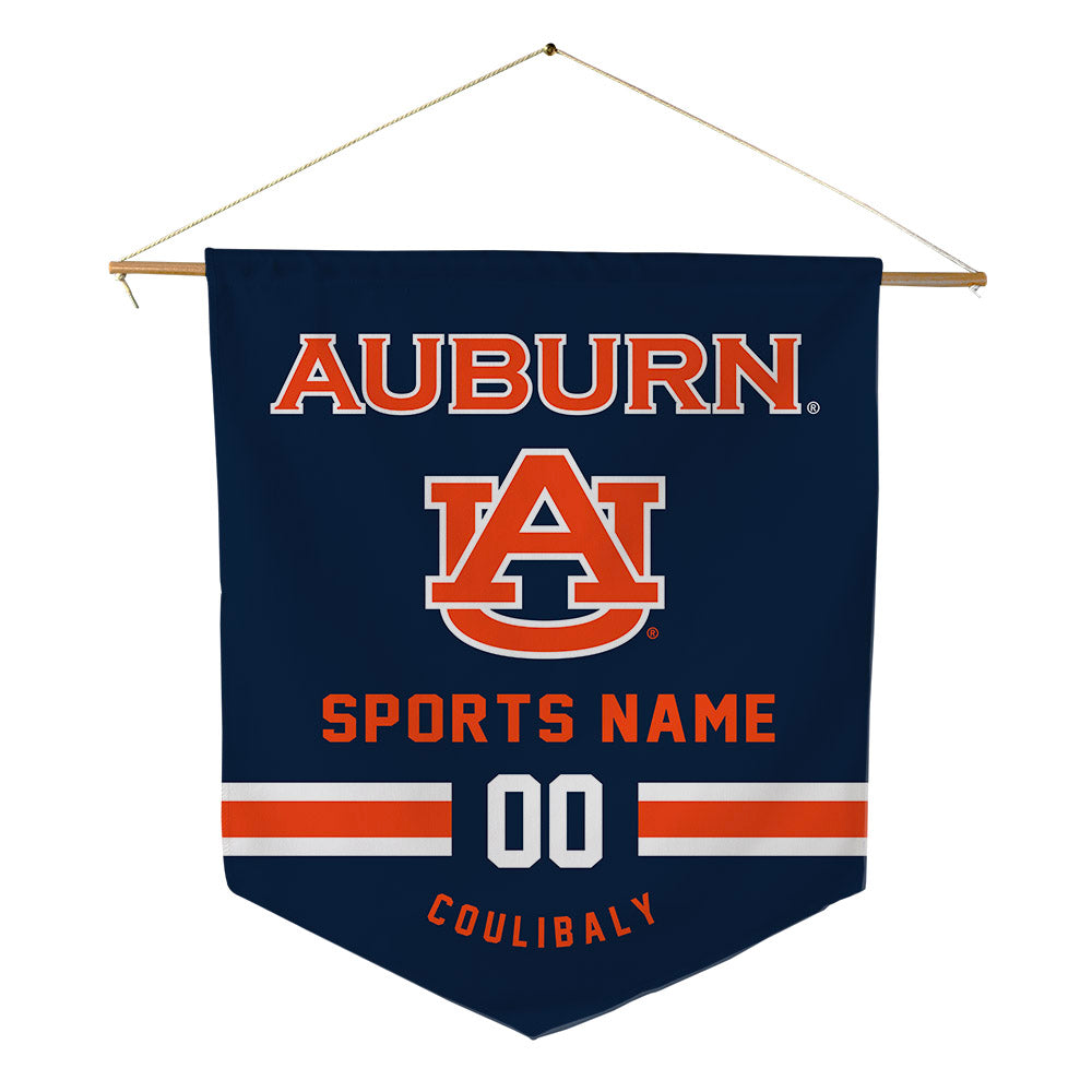 Auburn - NCAA Women's Basketball : Harissoum Coulibaly - Pennant - 18" x 21"-0