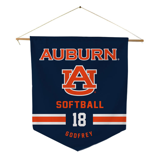 Auburn - NCAA Softball : Brit Godfrey - Pennant - 18" x 21"-0