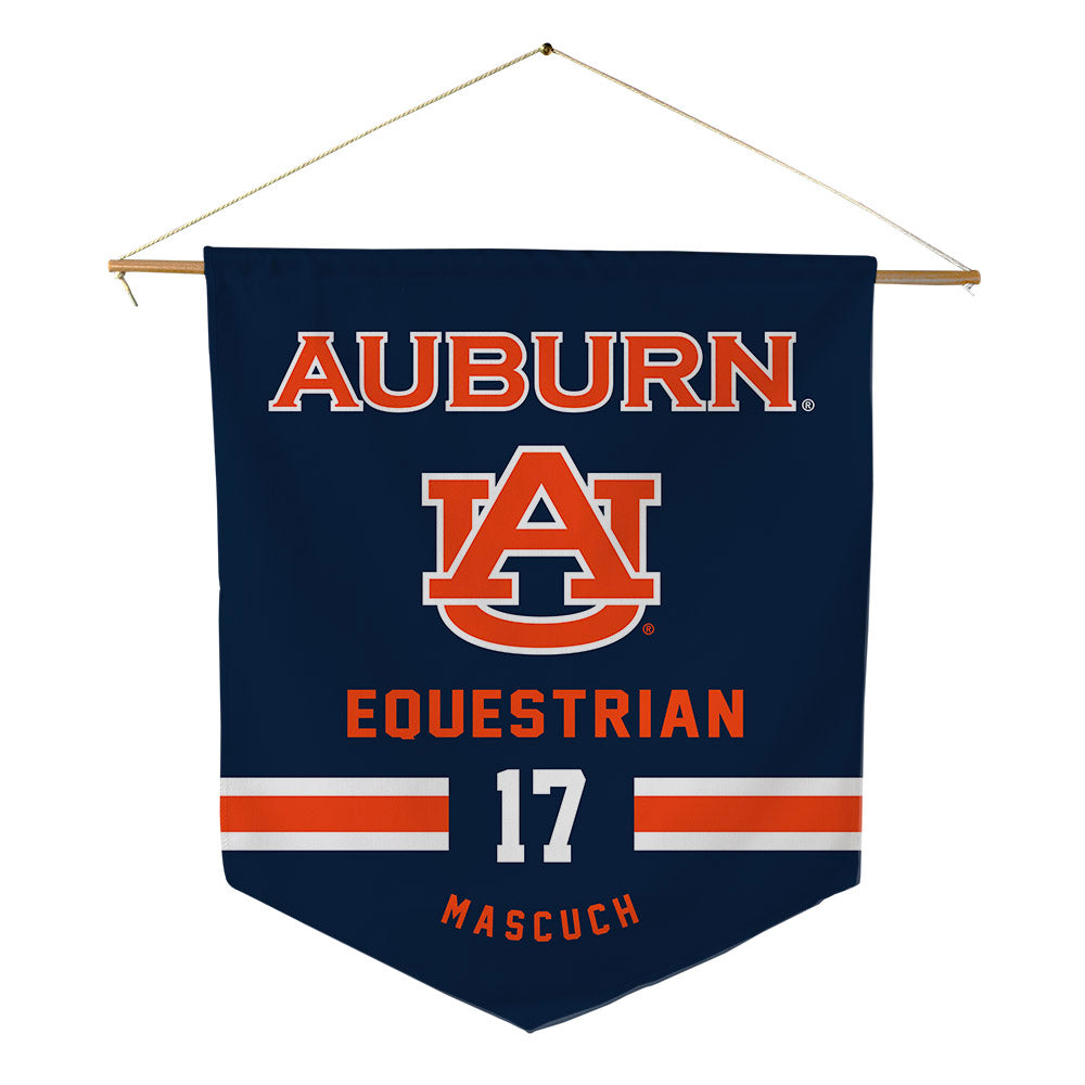 Auburn - NCAA Equestrian : Madison Mascuch - Pennant - 18" x 21"-0