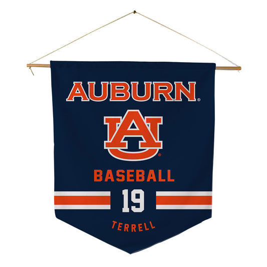 Auburn - NCAA Baseball : Bub Terrell - Pennant - 18" x 21"-0