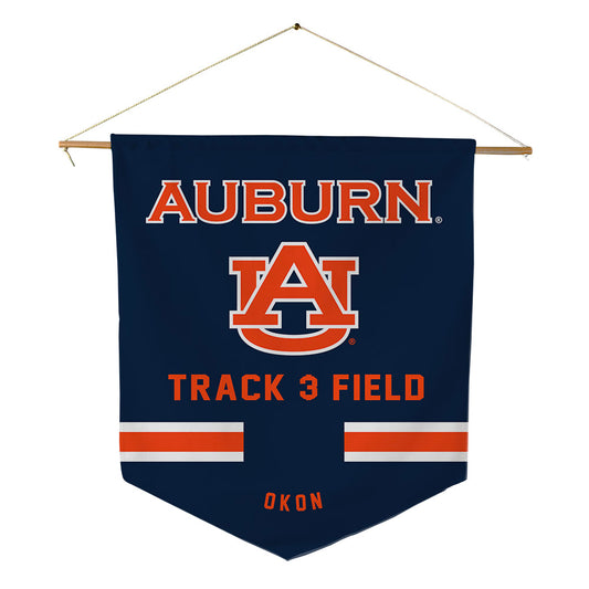 Auburn - NCAA Men's Track & Field : Israel Okon - Pennant - 18" x 21"-0