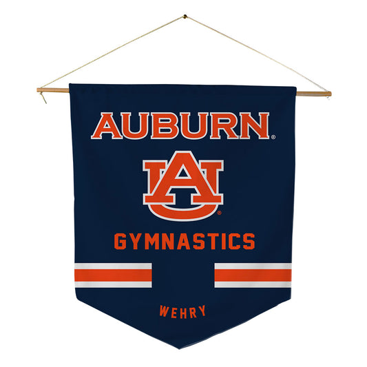 Auburn - NCAA Women's Gymnastics : Emma Wehry - Pennant - 18" x 21"-0