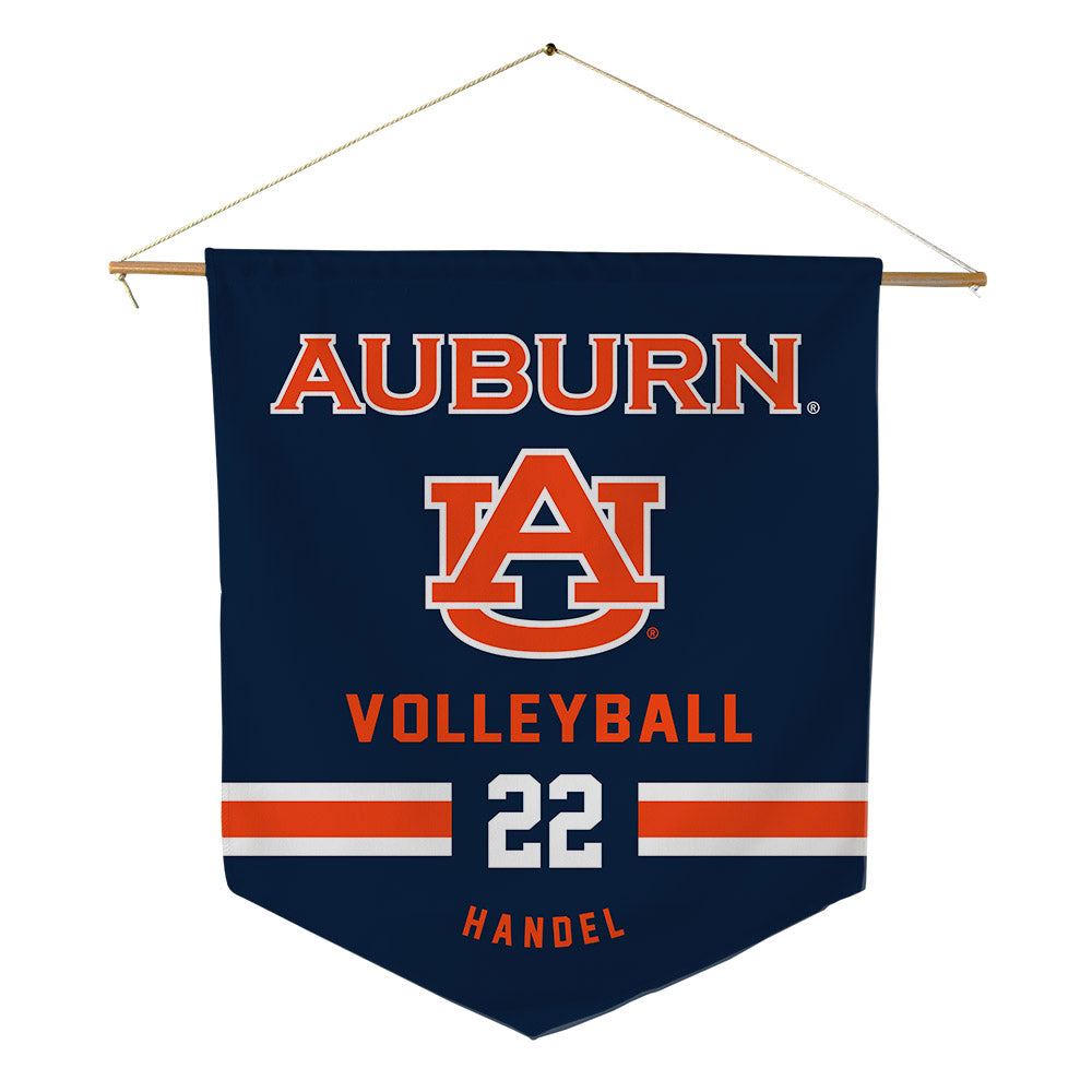 Auburn - NCAA Women's Volleyball : Sydney Handel - Pennant - 18" x 21"-0