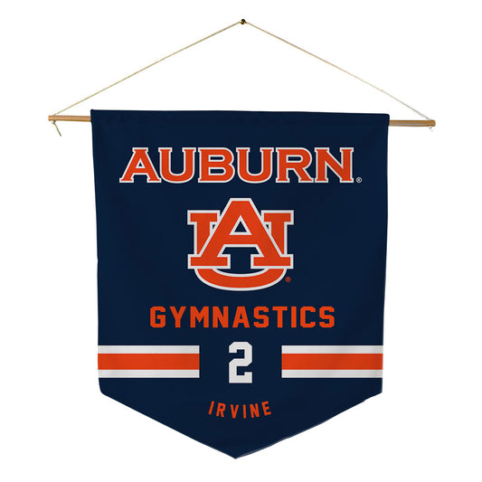 Auburn - NCAA Women's Gymnastics : Alex Irvine - Pennant - 18" x 21"-0