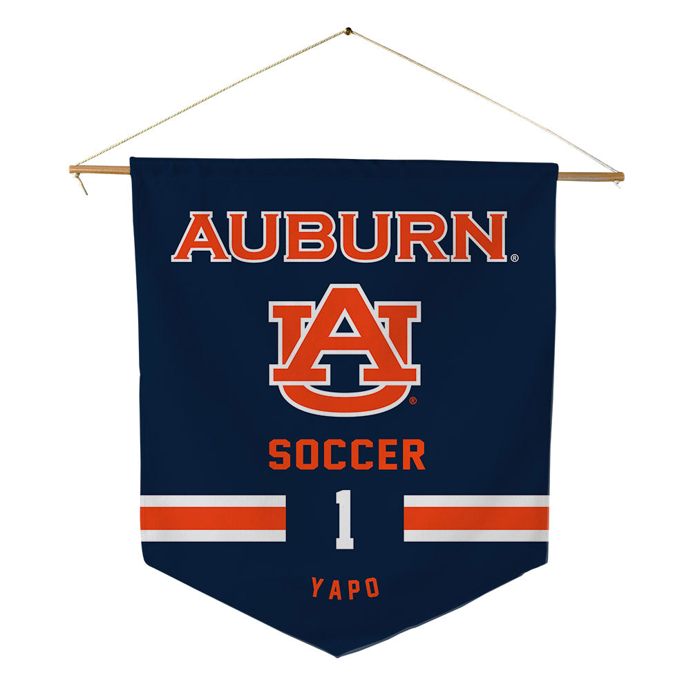 Auburn - NCAA Women's Soccer : Ayana Yapo - Pennant - 18" x 21"-0