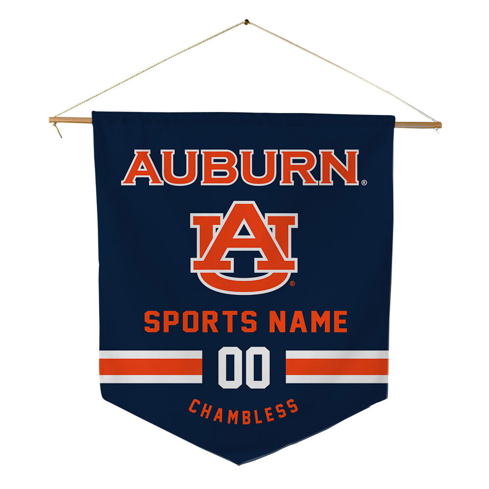 Auburn - NCAA Women's Volleyball : Greer Chambless - Pennant - 18" x 21"-0
