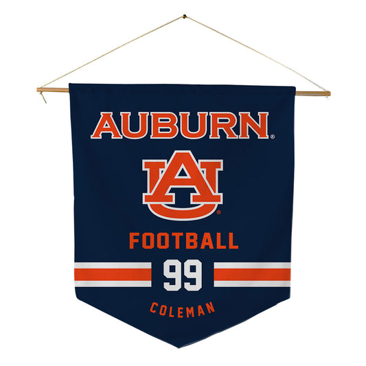 Auburn - NCAA Football : Antonio Coleman - Pennant - 18" x 21"-0