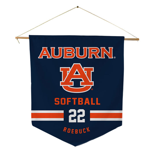 Auburn - NCAA Softball : Haven Roebuck - Pennant - 18" x 21"-0