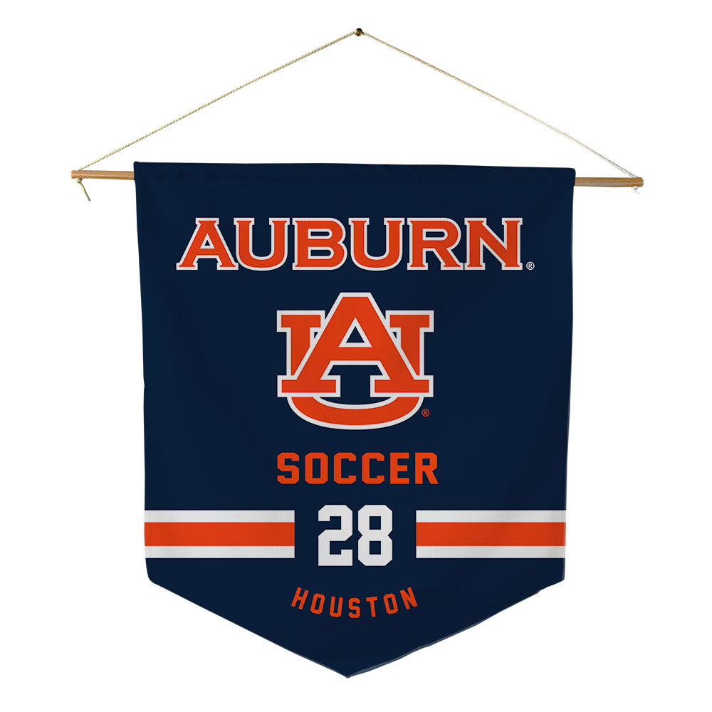 Auburn - NCAA Women's Soccer : Erin Houston - Pennant - 18" x 21"-0