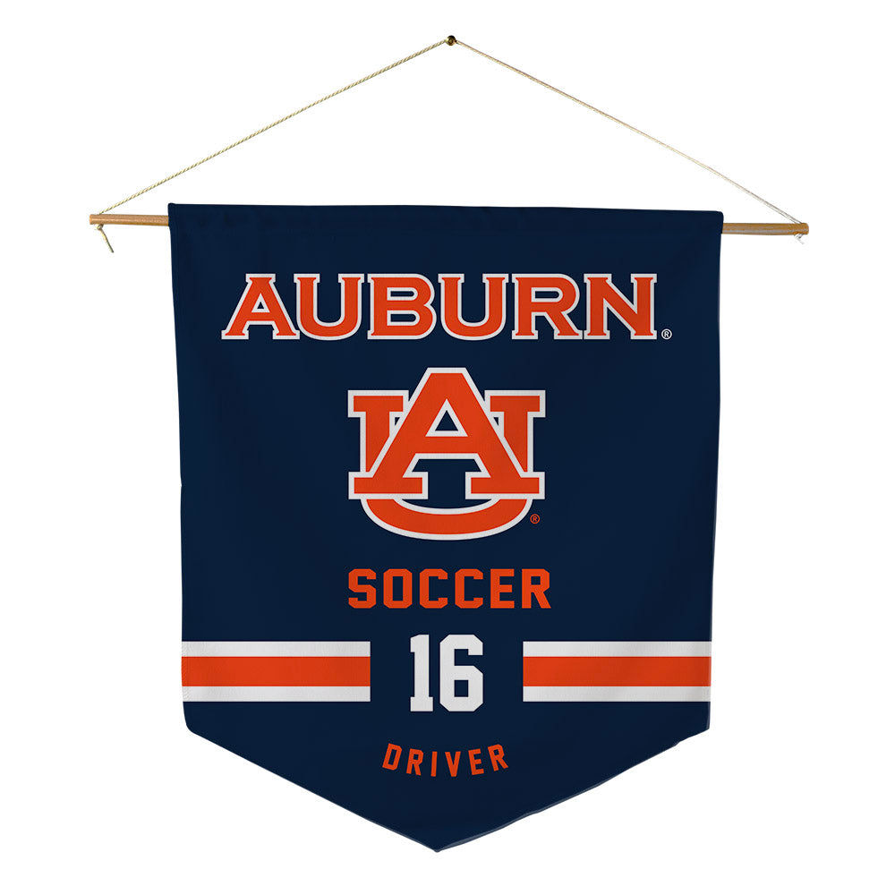 Auburn - NCAA Women's Soccer : Dylan Driver - Pennant - 18" x 21"-0