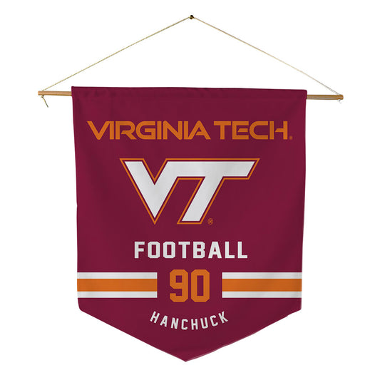 Virginia Tech - NCAA Football : Andrew Hanchuck - Pennant - 18" x 21"-0