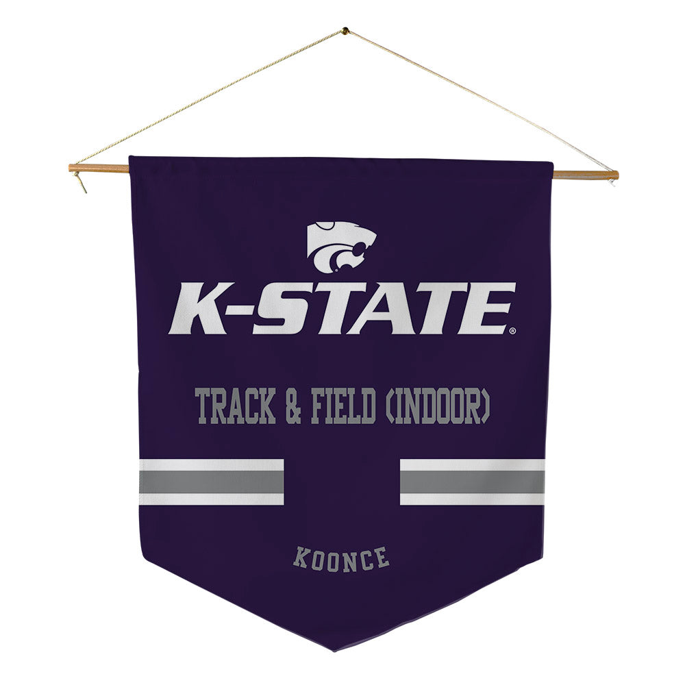 Kansas State - NCAA Women's Track & Field : Tamaiah Koonce - Pennant - 18" x 21"-0