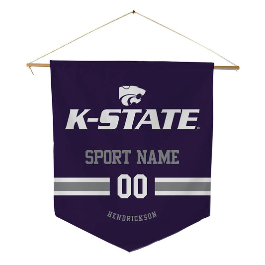 Kansas State - NCAA Women's Soccer : lily hendrickson - Pennant - 18" x 21"-0
