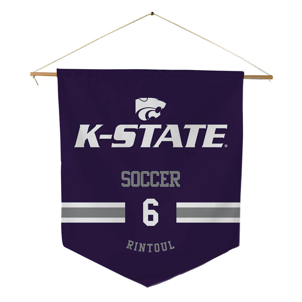 Kansas State - NCAA Women's Soccer : Rilyn Rintoul - Pennant - 18" x 21"-0