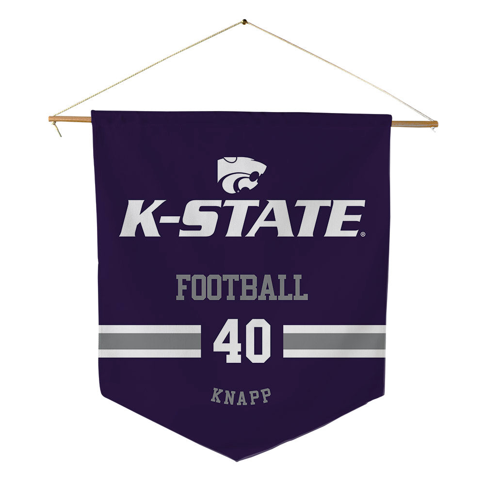 Kansas State - NCAA Football : Dalton Knapp - Pennant - 18" x 21"-0