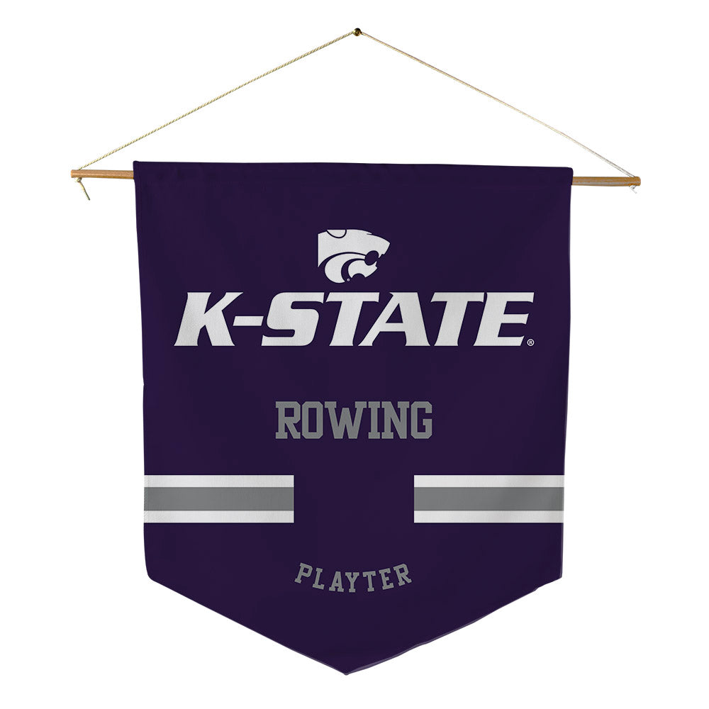 Kansas State - NCAA Women's Rowing : Kiersten Playter - Pennant - 18" x 21"-0