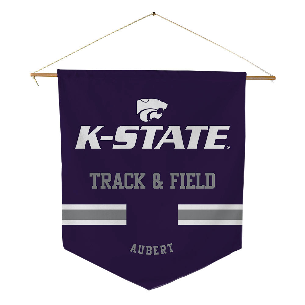 Kansas State - NCAA Women's Track & Field : Ludivine Aubert - Pennant - 18" x 21"-0