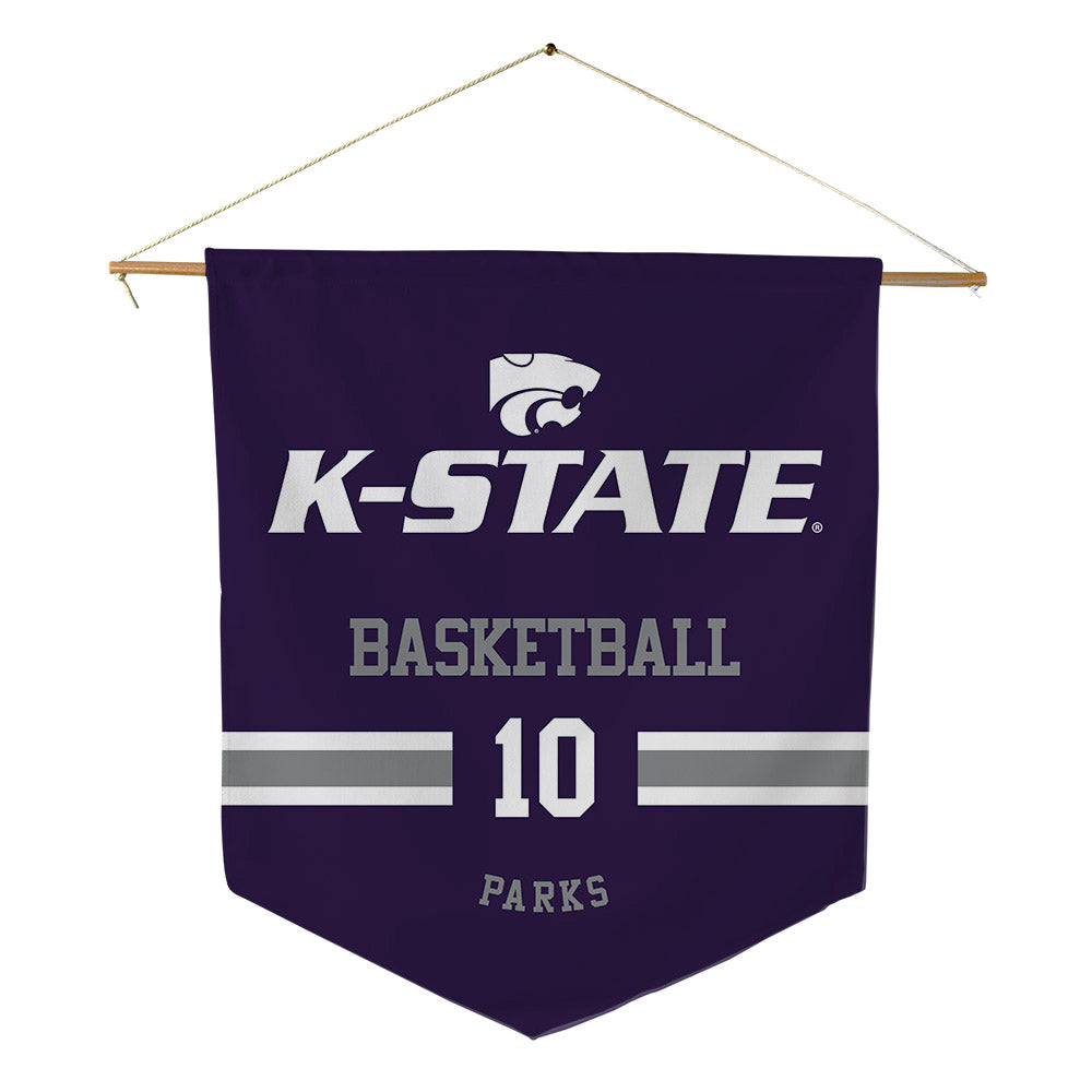Kansas State - NCAA Women's Basketball : Mikayla Parks - Pennant - 18" x 21"-0