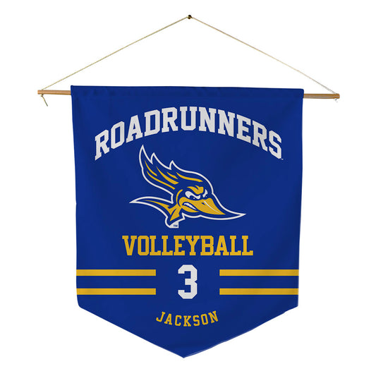 CSU Bakersfield - NCAA Women's Volleyball : Reese Jackson - Pennant - 18" x 21"-0