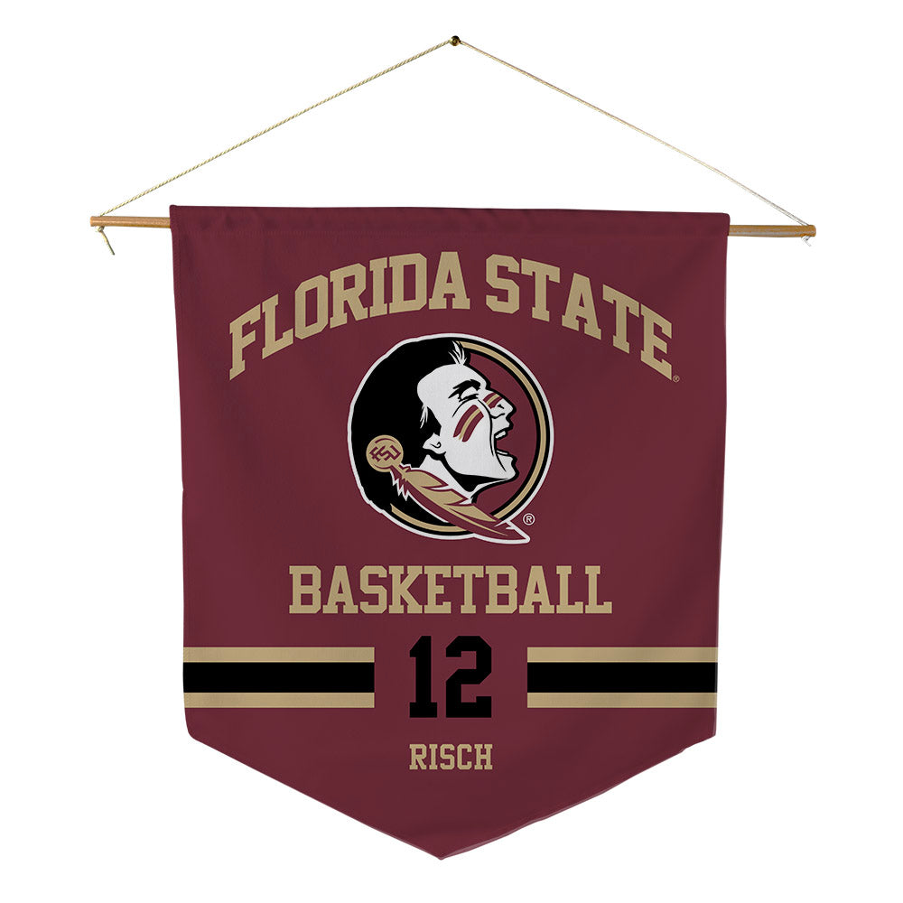 FSU - NCAA Women's Basketball : Emma Risch - Pennant - 18" x 21"-0
