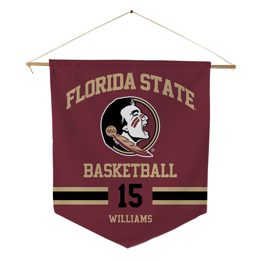 FSU - NCAA Women's Basketball : Sole Williams - Pennant - 18" x 21"-0