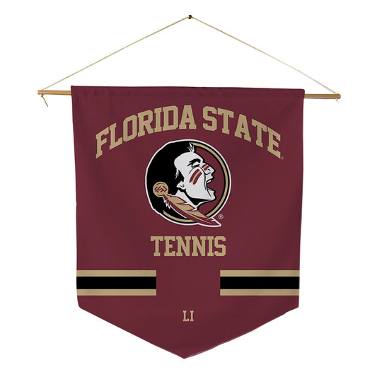 FSU - NCAA Women's Tennis : Tina Li - Pennant - 18" x 21"-0