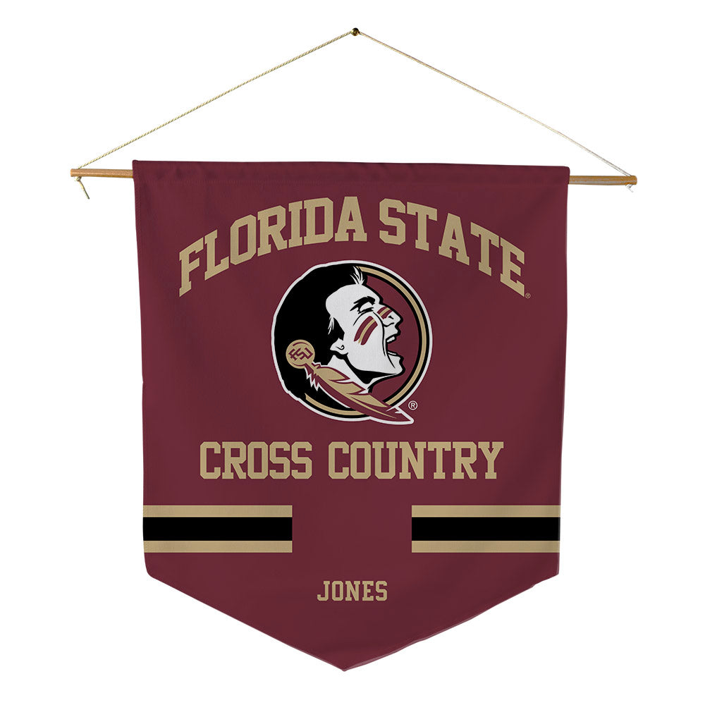FSU - NCAA Women's Cross Country : Azharia Jones - Pennant - 18" x 21"-0