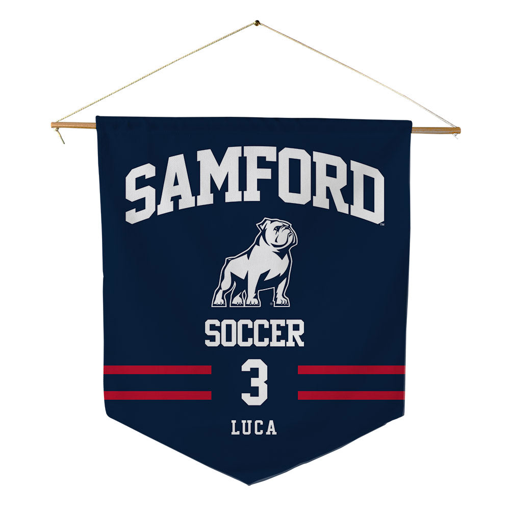 Samford - NCAA Women's Soccer : Samantha Luca - Pennant - 18" x 21"-0