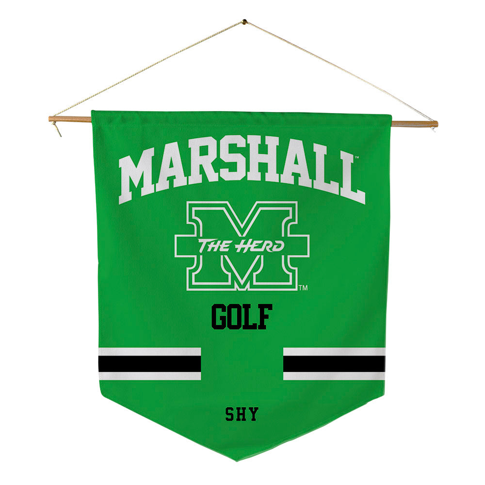 Marshall - NCAA Men's Golf : Sammy Shy - Pennant - 18" x 21"-0