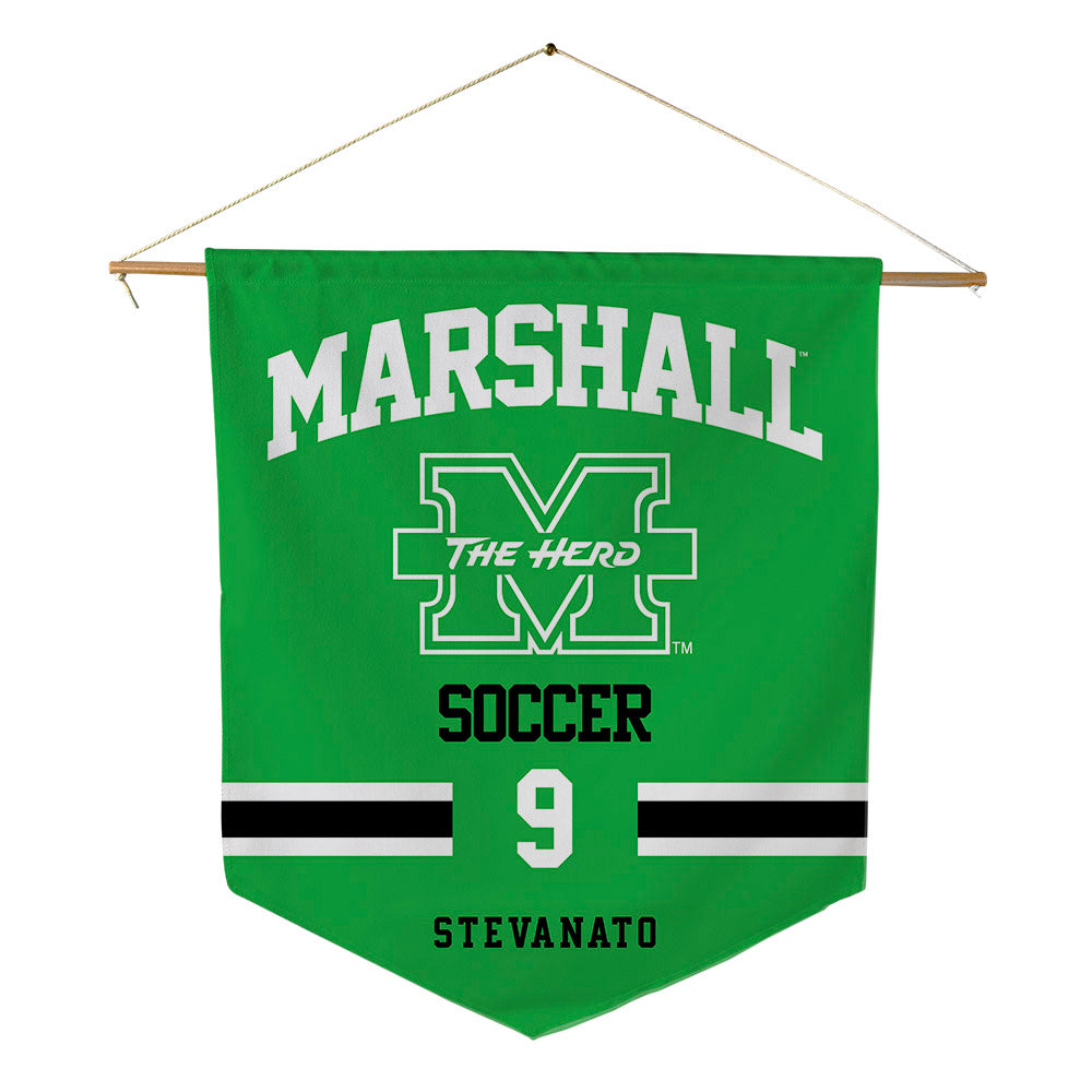 Marshall - NCAA Men's Soccer : Gabriel Stevanato - Pennant - 18" x 21"-0