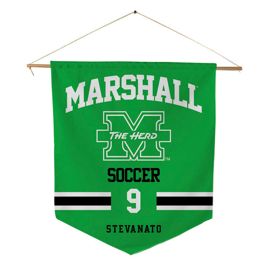 Marshall - NCAA Men's Soccer : Gabriel Stevanato - Pennant - 18" x 21"-0