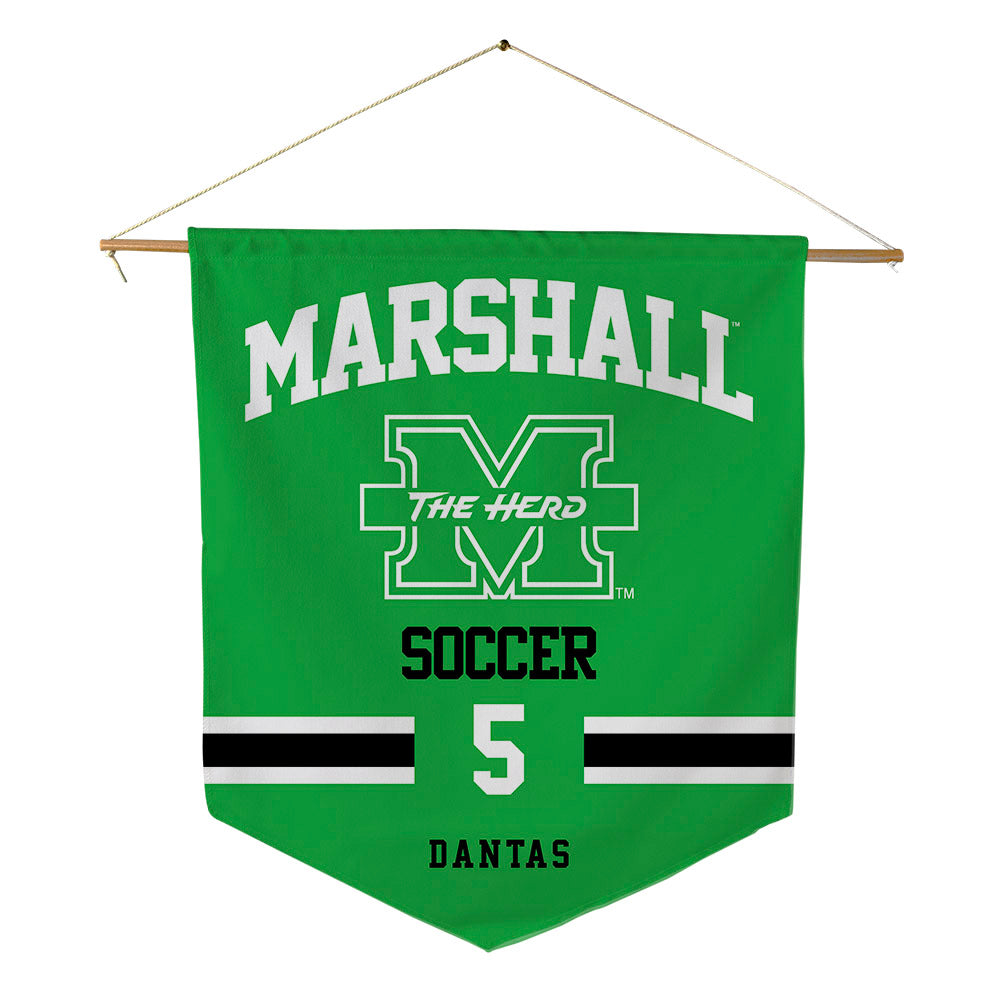 Marshall - NCAA Women's Soccer : Fernanda Dantas - Pennant - 18" x 21"-0